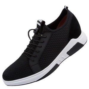 Zapatillas deportivas minimalistas para hombre, para correr, caminar, trotar, de malla, sin cordones, atléticas, de caña baja, con cordones, para todas las estaciones, con plataforma. - Product Image 5