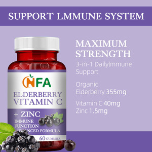 Les bonbons au zinc et à la vitamine C et au sureau à prix d'usine soutiennent le système immunitaire et stimulent l'énergie - Product Image 3