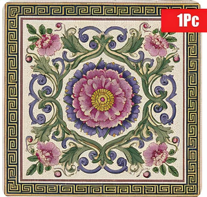 Tapete de Mahjong Estilo Americano Moderno, Portátil y Plegable para 4 Jugadores, 2.5mm de Grosor, Silencioso, de Goma Natural y Terciopelo Cristal - Product Image 1