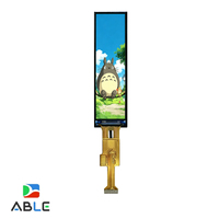 ABLE 2,51 Zoll Gestrecktes Bar TFT LCD Display 120x480 Hohe Helligkeit LCM Touchscreen-Modul