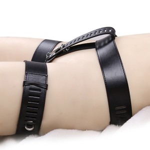 ชุดอุปกรณ์เซ็กซ์บอนด์ดี BDSM สำหรับผู้ใหญ่ พร้อมกุญแจมือปรับระดับได้ กางเกงรัดรูปพร้อมกุญแจล็อค และกางเกงรัดรูป - Product Image 5