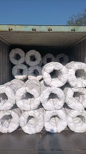 מכירה ישירה מהמפעל, חוט קשירה מגולוון בחום 12/16/18 גייג', חוט פלדה מגולוון <span class=keywords><strong>5</strong></span> מ\\\"מ 6 מ\\\"מ 0.4 מ\\\"מ - Product Image 5