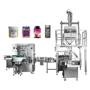 Bột hỗn hợp phụ có trọng lượng máy, tự động định lượng 2/4 đầu tuyến tính định lượng cho bao bì thực phẩm - Product Image 6