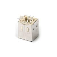 משלוח מדגם USB 2.0 מחבר אנכי SMT נקבה B סוג 2.0 USB נקבה שקע מחבר