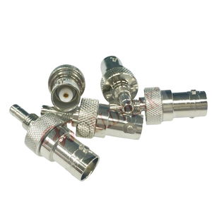 Adaptateur coaxial RF BNC Femelle vers BNC Femelle 50Ω à fenêtre ouverte pour câbles RG316 RG174 RG179 LMR100 GP3688 EP450 CP040 CP140 - Product Image 1