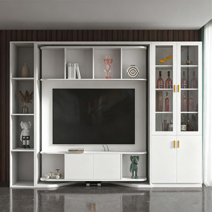 Cama Murphy giratoria personalizada, combinación de armario de TV, ahorro de espacio, sala de estar, muebles de dormitorio, cama de pared Murphy inteligente - Product Image 2