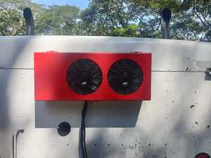 Conversión de frecuencia inteligente de ahorro de energía DC 12V 24V AC unidad RV aire acondicionado camión coches autocaravana Camper Van remolque - Product Image 6
