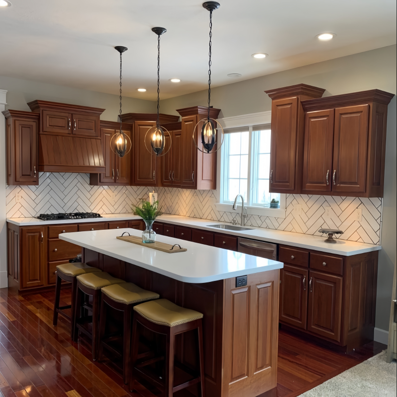 สีน้ำตาล