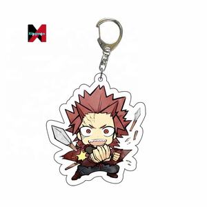 Porte-clés en acrylique <span class=keywords><strong>My</strong></span> <span class=keywords><strong>Hero</strong></span> <span class=keywords><strong>Academia</strong></span> avec design chibi, double face, transparent, à suspendre au sac à dos, neuf - Product Image 6