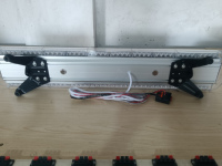 Nouvelle barre lumineuse LED violette de 48 pouces pour camion/remorque, DC12-24V, 22 groupes, 1,2 m, étanche, en aluminium, 26 fonctions