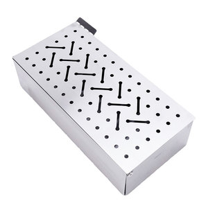 Caja Ahumadora de Acero Inoxidable para Barbacoa, Caja para Ahumar con Virutas de Madera para Parrilla de Gas o Carbón, Accesorios para Barbacoa al Aire Libre, OEM Personalizado - Product Image 5