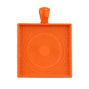 Pendentif photo en alliage carré de 25 mm, coloré par cuisson, pour la création de bijoux DIY, idéal pour les enfants - Product Image 5