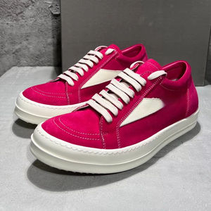 Zapatos de Skateboard de Lujo con Parte Superior de Cuero Genuino Grueso, Diseño de Plataforma, Suela de Goma - Zapatos para Caminar para Todas las Temporadas - Product Image 1