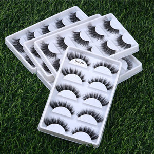 Ciglia Finte Naturali a Striscia Intera, Ciglia Fatte a Mano Personalizzate, Ciglia Finte Umane All'Ingrosso - Product Image 2