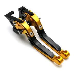 Universal extendable folding adjustable clutch brake levers alu material anodized color motorcycle parts customized motorcycle l