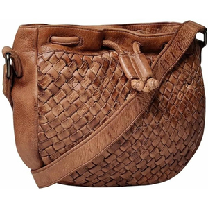 Bolso Bandolera de Cuero Genuino para Mujer con Cadenas, Cierre de Cremallera, Diseño Elegante y Moderno, Correa de Hombro Ajustable - Bolso de Viaje Espacioso - Product Image 1