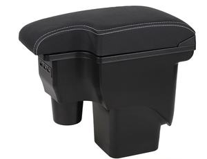 กล่องเก็บของหนังบริเวณที่วางแขนกลางรถยนต์ฟอร์ดโฟกัส รุ่นคลาสสิก อุปกรณ์ตกแต่งภายในสำหรับ<span class=keywords><strong>รถ</strong></span>ยนต์รุ่นใหม่และรุ่นเก่า ตำแหน่งด้านหน้า - Product Image 3