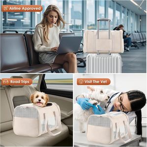 Sac de voyage pour animaux de compagnie, sac pour chat durable, cages pliables pour animaux de compagnie, sac de transport pour chat pour les voyages - Product Image 6