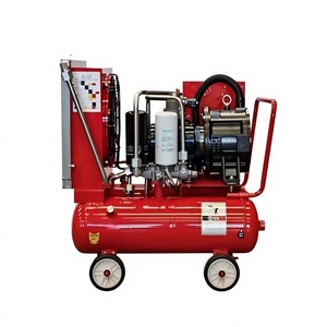 Aluminum Compound Belt 260 Liter 100L Tank <b>Gasoline</b> Compresor Piston Air Compressor - Product Image 1