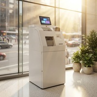 Détecteur de billets contrefaits intelligent Jinrui CDM-9000C avec lecteur de cartes et clavier pour distributeur de billets de centre commercial