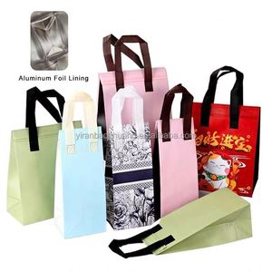 ถุงฟอยล์อลูมิเนียมหุ้มฉนวนกันความร้อนแบบไม่ทอ ขนาดสั่งทำพิเศษ 4 นิ้ว สำหรับบรรจุภัณฑ์อาหารและส่งอาหารกลับบ้าน - Product Image 2