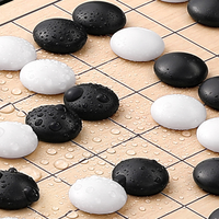 Ensemble de Go Weiqi en bois pliable de luxe, fait main, durable, taille personnalisable disponible, jeux de société de compétition pour l'intérieur
