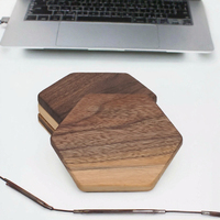 Sous-verres en bois d'acacia, tapis de table écologiques, résistants à la chaleur, antidérapants pour la maison et la salle à manger