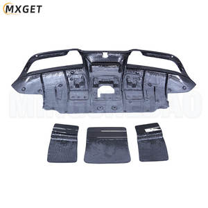 Fibra de carbono seca de alta calidad para Ferrari <span class=keywords><strong>F8</strong></span> 2019-2021 <span class=keywords><strong>Novitec</strong></span> fibra de carbono labio trasero parachoques trasero estilo N difusor - Product Image 5