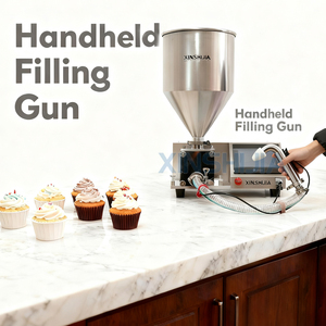 Nuova Macchina Automatica Elettrica in Acciaio Inox 304 per Riempimento di Biscotti, Formaggio, Cupcake e <span class=keywords><strong>Gelato</strong></span> - Product Image 4