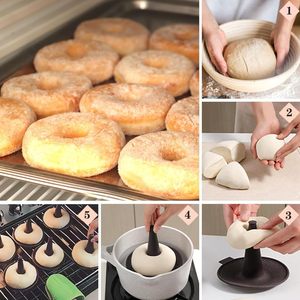 Stampo per Ciambelle Set di 6 Pezzi Stampi per <span class=keywords><strong>Pasticceria</strong></span> per Bagel e Ciambelle Teglie per Dolci Fatti in Casa - Product Image 5
