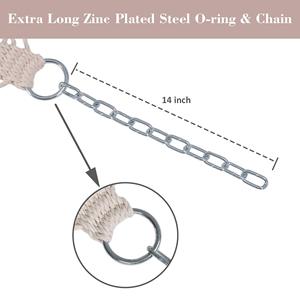 2 व्यक्ति लकड़ी-स्प्रेडर के साथ लकड़ी-स्प्रेडर-बार डबल हथौड़े वाले डबल हथौड़े के साथ हैममॉक स्टैंड शामिल नहीं हैं - Product Image 6