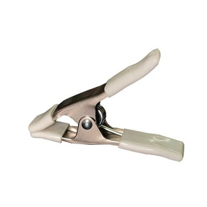 Clip de tente 4 pouces métal printemps Studio fond charpentier fixe a-ligne <span class=keywords><strong>toile</strong></span> <span class=keywords><strong>cirée</strong></span> <span class=keywords><strong>pince</strong></span> de robe de mariée - Product Image 5