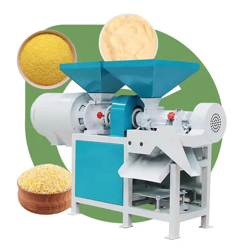 Maismehl Maismehl Mais kleie Körner Schäler Fräs keim Entfernen Sie Maismehl Degerm Peel Grind Machine mit Farm und Clean