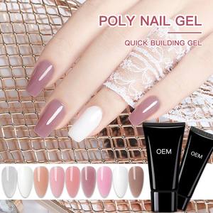 Oem e Odm Private Label Nails Extension 1Kg <span class=keywords><strong>Builder</strong></span> Gel Uv Del Chiodo di Scintillio Poli Gel Gel Acrilico - Product Image 6
