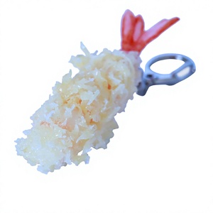 Porte-clés poisson japonais personnalisé Petit caoutchouc unique de style simple sur le thème des aliments amusants pour une utilisation polyvalente - Product Image 3