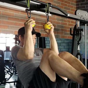 Ballon de musculation pour l'entraînement des muscles des <span class=keywords><strong>bras</strong></span> et du dos, des poignets et des doigts, pour l'escalade et le <span class=keywords><strong>renforcement</strong></span> de la force de préhension - Product Image 3