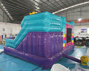 Combo Inflable con Diseño <span class=keywords><strong>de</strong></span> Llama, Castillo Inflable con Tobogán para Niños, Ideal para Alquiler en Fiestas - Product Image 5