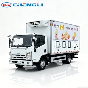 Camión Refrigerado para Transporte de Aves de Corral con Capacidad para 20000 Unidades, Camión para Transporte de Pollitos con Sistema de Ventilación - Product Image 1