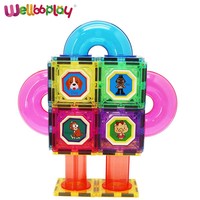Juego de bloques de construcción de canicas para niños, juguete educativo de bloques de construcción, 188 piezas