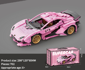 Nuovissimi Giocattoli Educativi per Bambini <span class=keywords><strong>2026</strong></span>, Blocchi da Costruzione, Puzzle per Bambini, Giocattoli da Costruzione, Auto Super Sportiva - Product Image 3