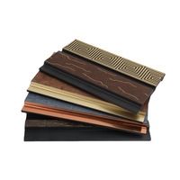 Panneaux muraux PS effet charbon de bois pour décoration intérieure, vente chaude en Inde, livraison rapide