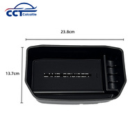 Boîte de rangement pour accoudoir central de réfrigérateur, boîte de rangement intérieure pour Toyota Land Cruiser 2003-2021