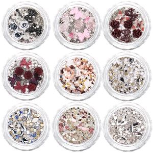 Adornos de Uñas, Cristales de Mariposa, Mezcla de Tamaños, Brillantina para Decoración de Uñas - Product Image 2