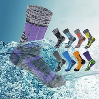 Chaussettes unisexes imperméables, respirantes et écologiques pour le printemps, le ski, la randonnée, la pêche pour hommes et femmes