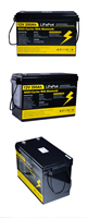 Batterie LiFePO4 12,8V 200Ah 100Ah la plus vendue en stock UE, pack de batteries lithium à cycle profond 8000+ cycles pour système de stockage solaire