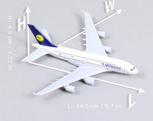 Modèles d'<span class=keywords><strong>avion</strong></span> en alliage pur métal <span class=keywords><strong>Avion</strong></span> de passagers <span class=keywords><strong>747</strong></span> A380 Collection Modèle d'<span class=keywords><strong>avion</strong></span> d'<span class=keywords><strong>avion</strong></span> moulé sous pression pour enfant - Product Image 2