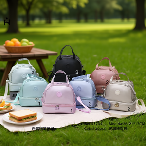 Borsa Termica per Pranzo 26x21x17cm con Rivestimento Interno in Alluminio - Product Image 3