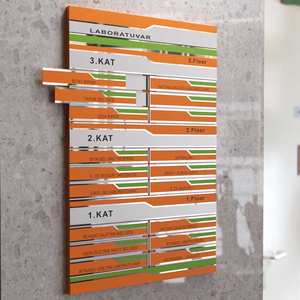 EZD peut être personnalisé signe d'annuaires de porte d'Arabie Les signes d'hôtel Guide la signalisation de bureau de direction - Product Image 6