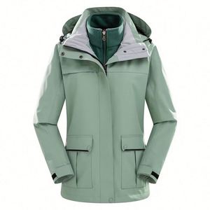 Fournisseur de vêtements streetwear, veste réfléchissante à capuche de haute qualité pour les sports de plein air, modèle à fermeture éclair - Product Image 4
