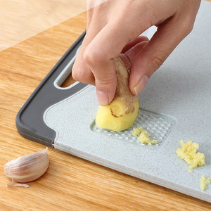 Planche à découper en paille de blé, planche à découper portable pour étudiants/bureau, planche à découper pour fruits et légumes sans plastique, pour bébé - Product Image 3
